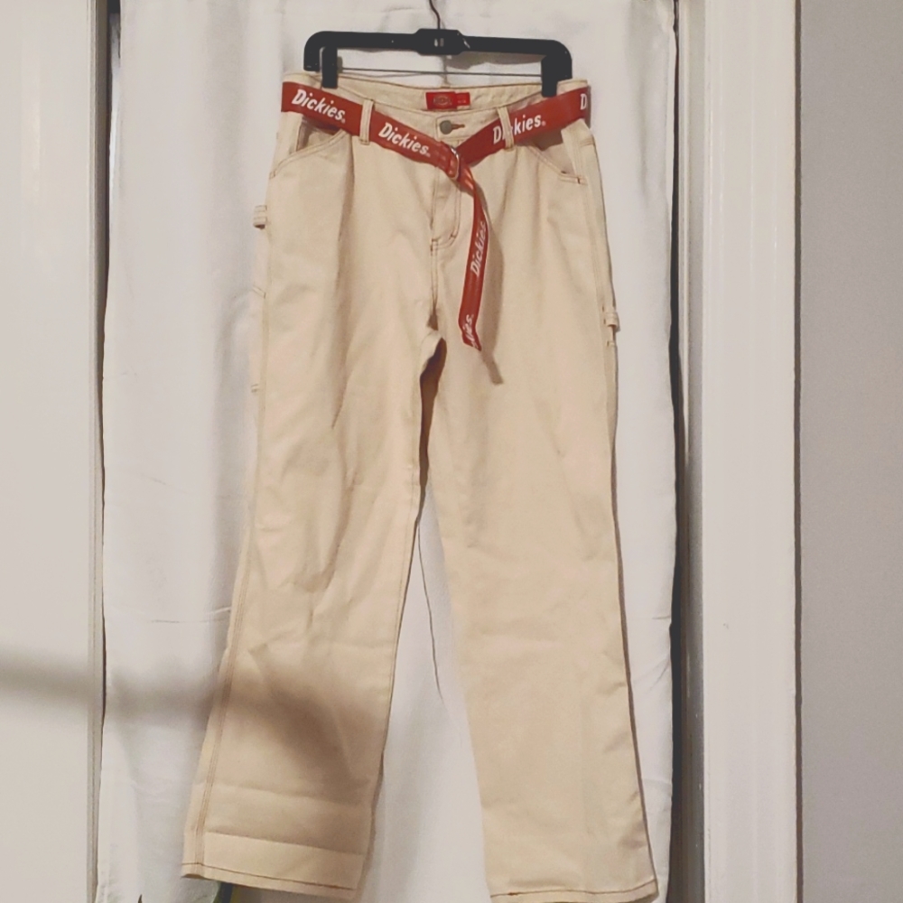 Dickies Capenter Pants with Logo Belt